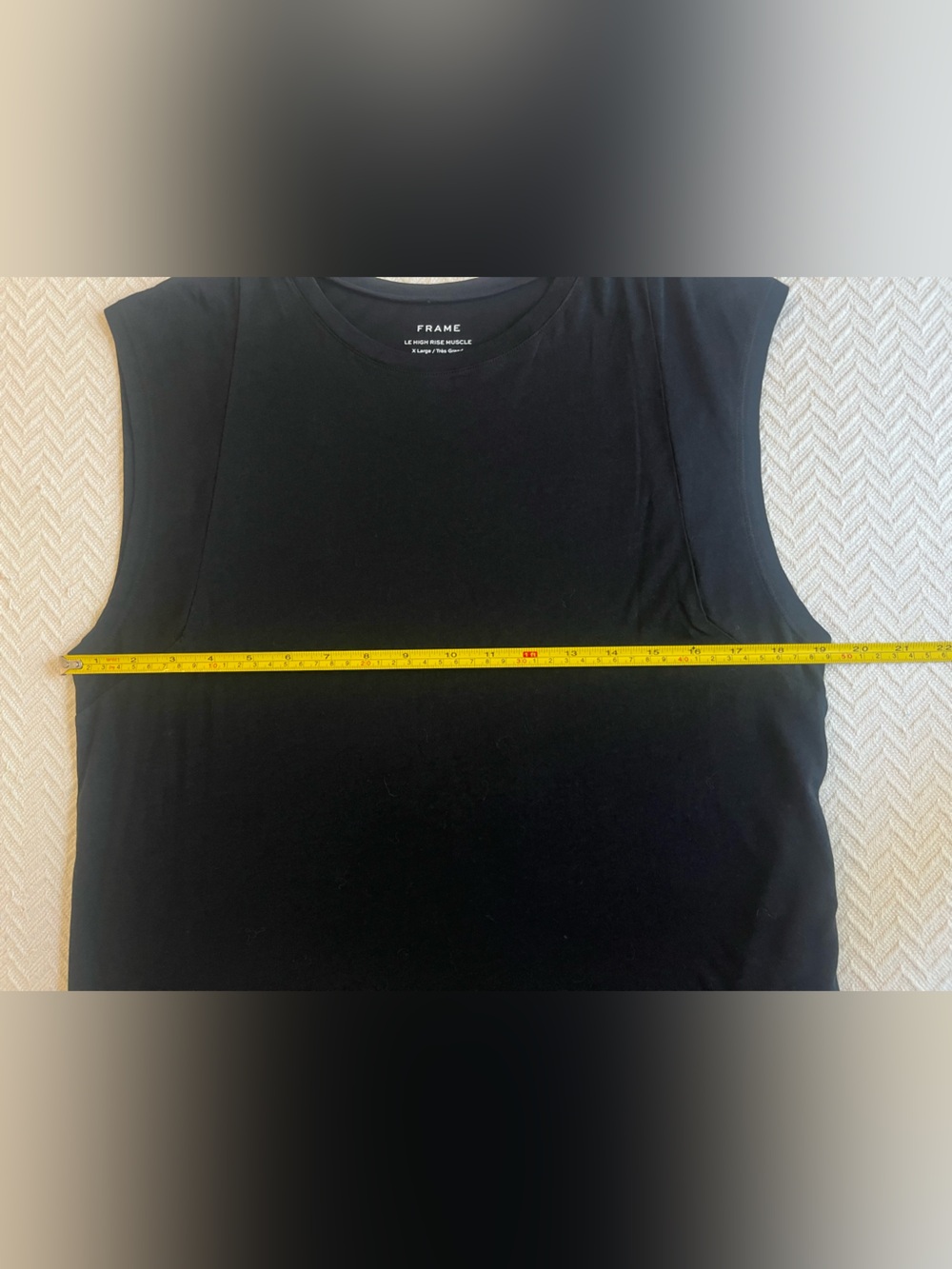 Frame Le High Rise Muscle Tee - Picture 4 of 8